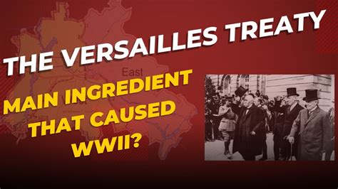 The Treaty of Versailles had a crippling effect on the German economy. . How did treaty of versailles lead to ww2